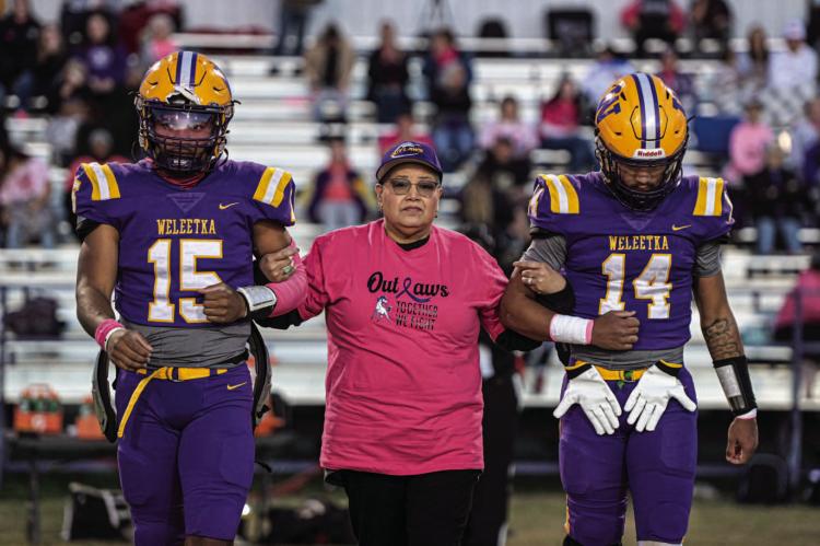 Weleetka Outlaws Dominate Thackerville, Shutout Victory Moves Team to 7-0