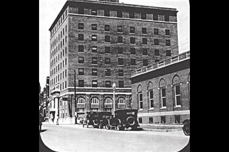 The Aldridge Building in Downtown Shawnee