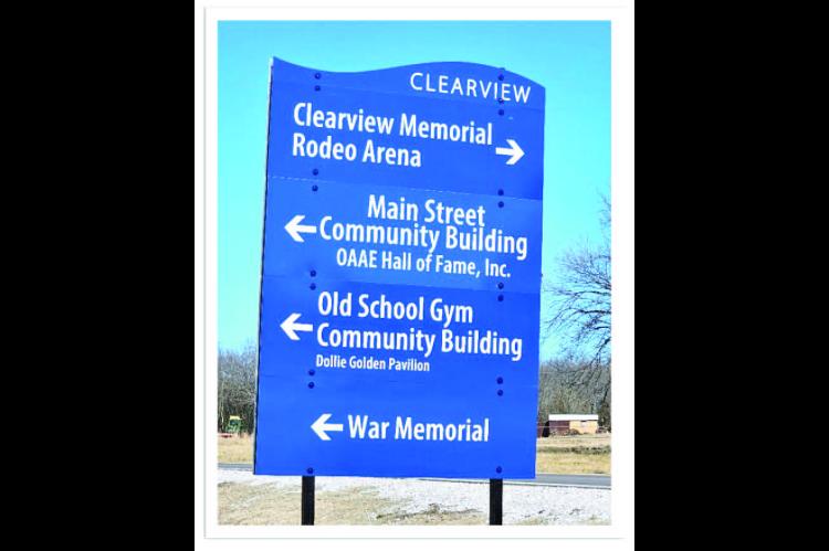 Clearview Receives New Sign Markers