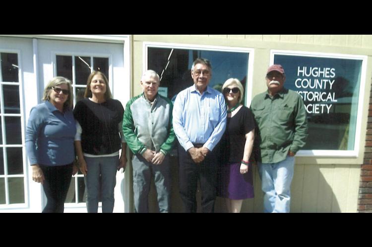 THE HUGHES COUNTY HISTORICAL SOCIETY MUSEUM hosts honored guests