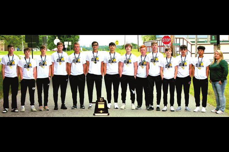 THE STUART HORNETS WERE ONCE AGAIN NAMED STATE ACADEMIC CHAMPIONS, THIS TIME IN CLASS A TRACK & FIELD.