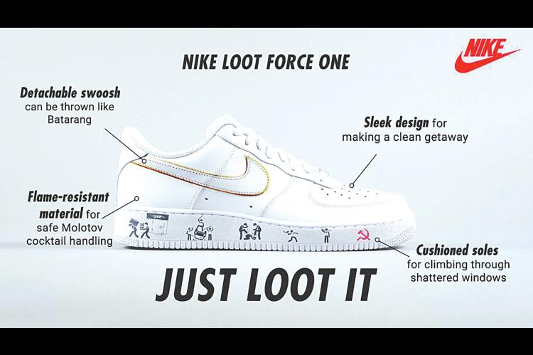 Nike Releases Commemorative Shoe to Honor Looters