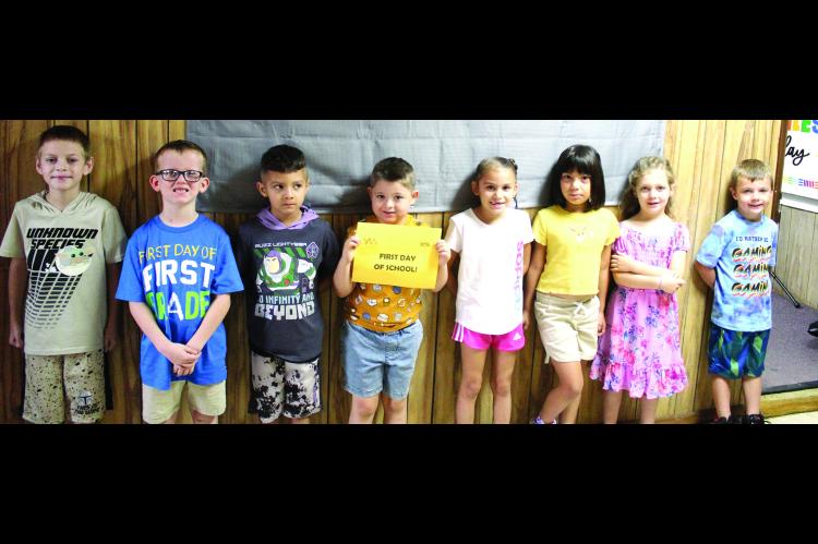 THESE TWO GRAHAM-DUSTIN SENIORS ARE EXCITED ABOUT THEIR LAST SCHOOL YEAR