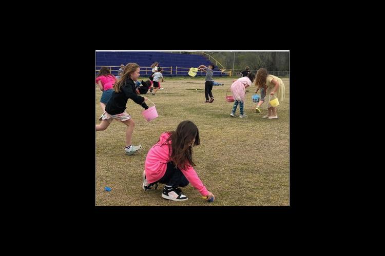  race to pick up the last of the Easter eggs at this year’s Easter Egg