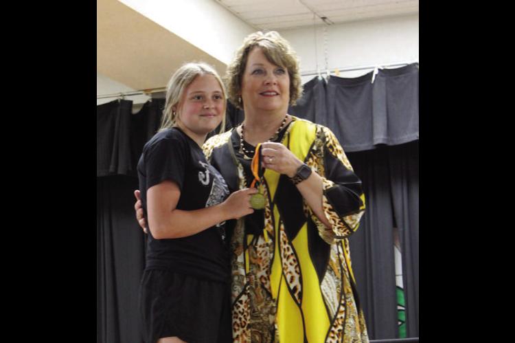 Calvin students presented awards