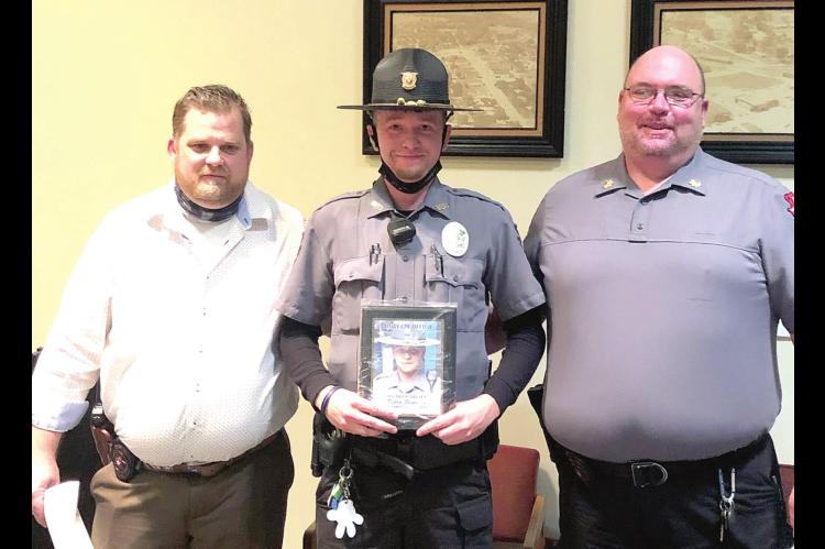 Tyler Seamon named Wetumka Police Officer of the Year
