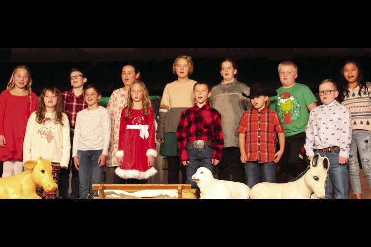Calvin 4th Grade Christmas Program