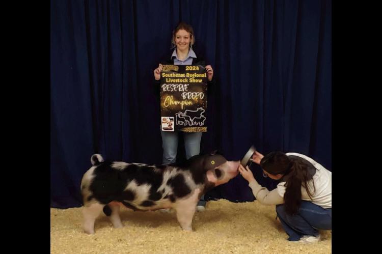 MOSS STUDENTS WIN BANNERS AT THE SOUTHEAST REGIONAL LIVESTOCK SHOW