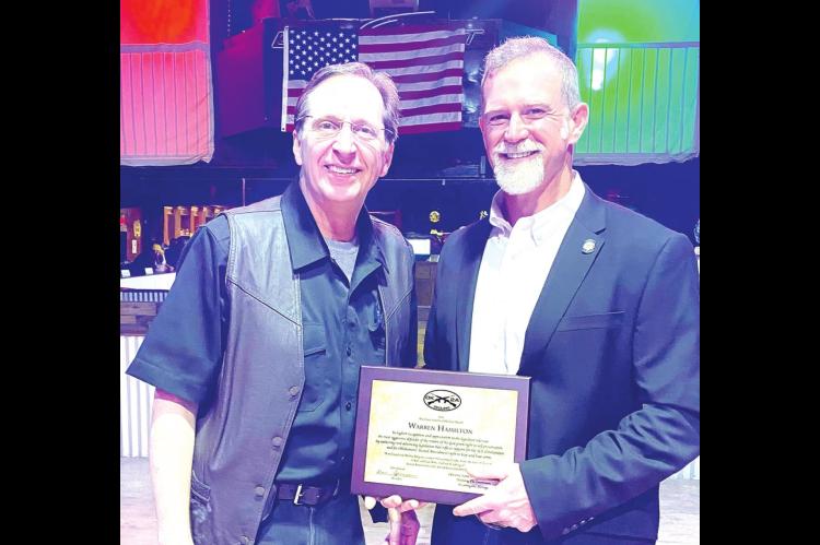 Hamilton named Freshman Senator of the Year
