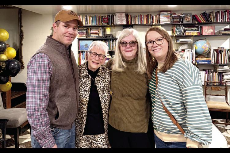 Those traveling from Wetumka to celebrate with Betty were Sean Summy, Donna Summy and Erica Dean.