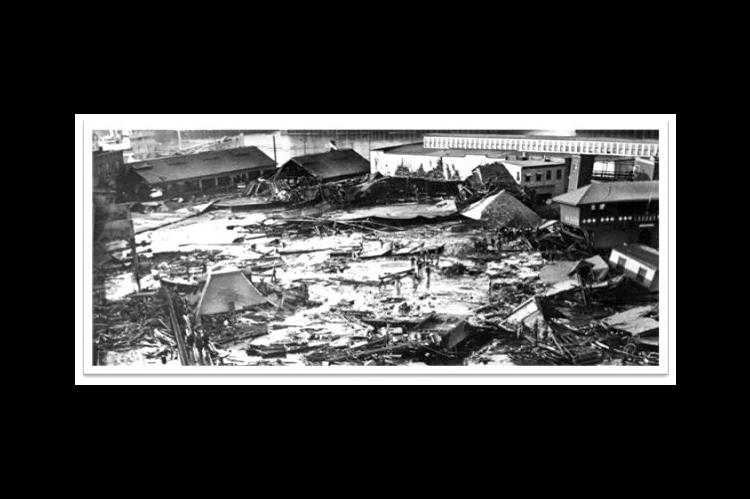 A GIANT WAVE OF MOLASSES ONCE FLOODED THE STREETS OF BOSTON
