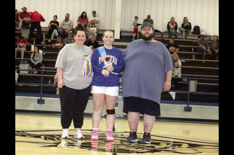 Pictured above- Elexis Stafford and her parents Amanda Robinson &amp; Joe Stafford