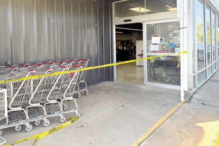 FIRE AT SUPER C... A fire broke out in Super C grocery this past week leaving the business closed with no date set to reopen as of yet, according to Store Manager, Donnie Ray. It appears to be a cooler in aisle 1 but the cause and extent of damage is stil