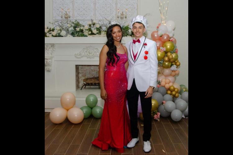 Wetumka Prom King & Queen, Kohlton Sparks and Ramya Redden