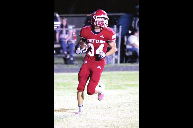 Chieftains defeat Webber’s Fall 34-14