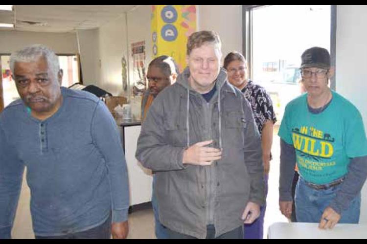 Special guests at the pancake breakfast.......