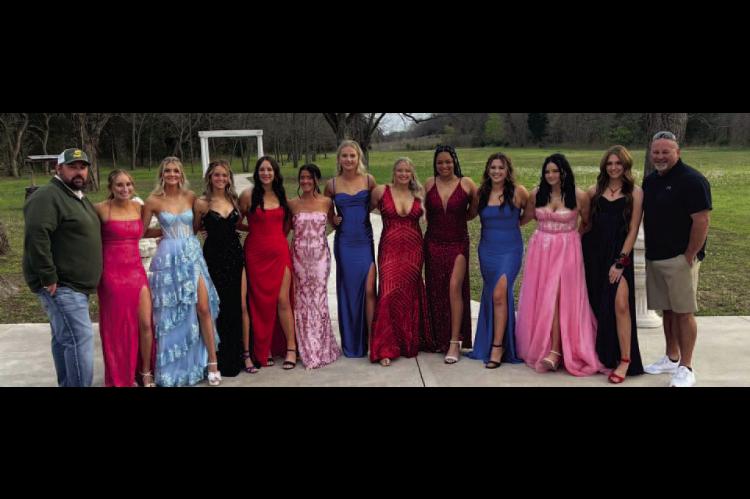Stuart Lady Hornet Softball Team Attends Prom