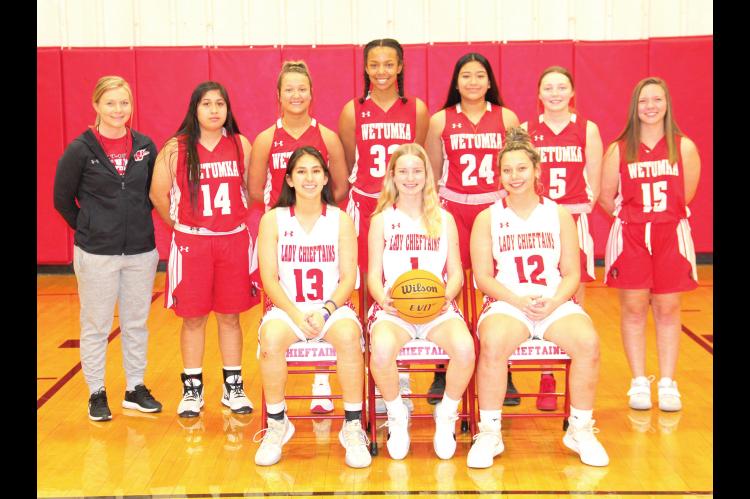 THE LADY CHIEFTAINS WILL PLAY WILSON FOLLOWING THE HOMECOMING CEREMONIES ON FRIDAY NIGHT, JANUARY 29.
