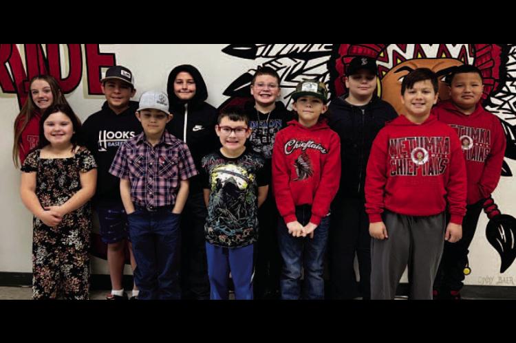 Wetumka Elementary Students Place at the Justice Scholastic Meet
