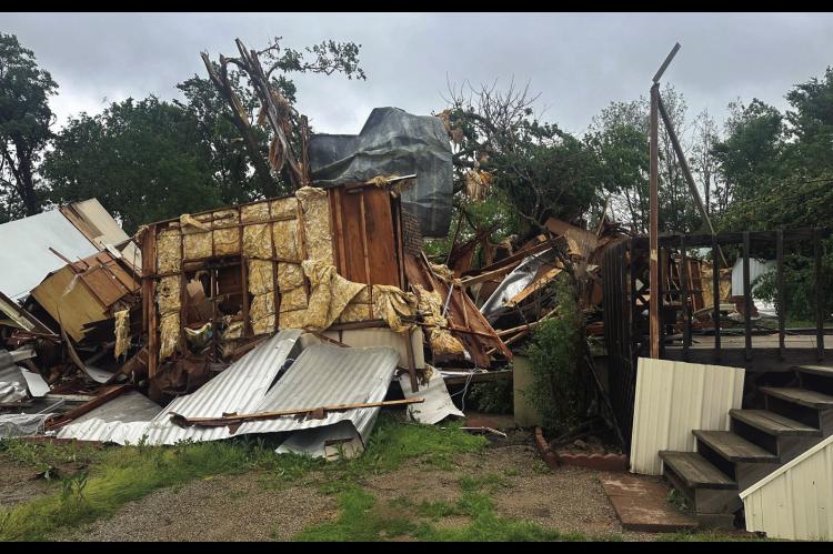 Hughes County Tornado Leaves Devastating Damage