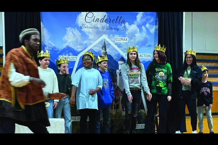 “CINDERELLA INTERACTIVE: A LITERARY PLAY” VISITS MOSS SCHOOL