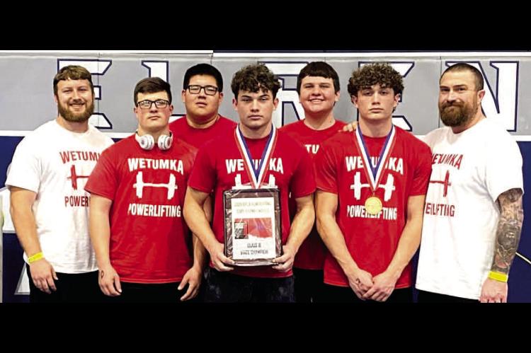 Wetumka Powerlifting State Champs