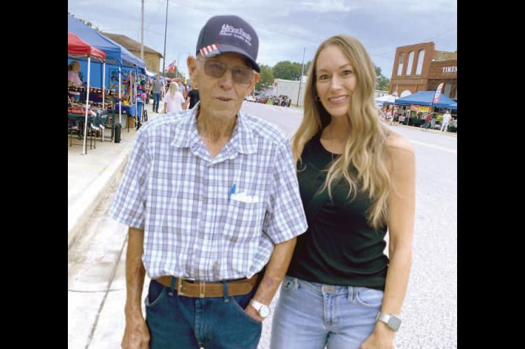 James Watson and his granddaughter Jennifer enjoyed Sucker Day this year!