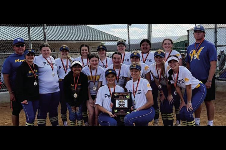 MOSS SLOW-PITCH COMPETED IN THE DEWAR TOURNAMENT AND BEAT DEWAR 13-5 TO EARN THE DEWAR TOURNAMENT CHAMPIONSHIP. DEWAR IS RANKED #6 IN 3A