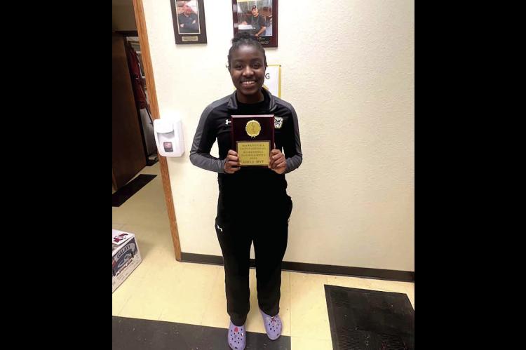 Holmes Chosen MVP in Wapanucka Tournament