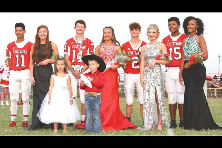 Trenton Peel and Brianna McGirt chosen as 2019 WHS Football Homecoming King and Queen