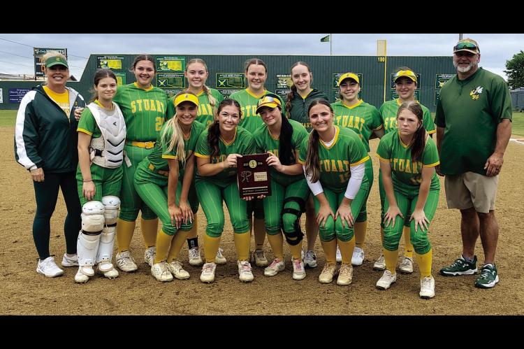 STUART LADY HORNETS DISTRICT CHAMPIONS