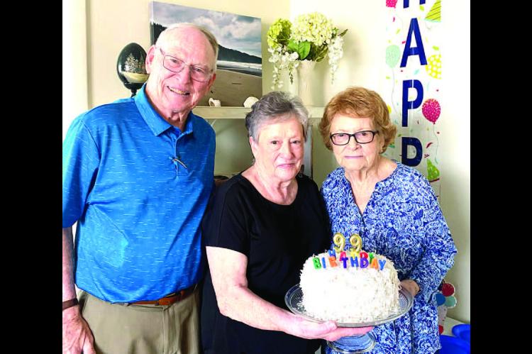 Joy Simmons Honored on 99th Birthday
