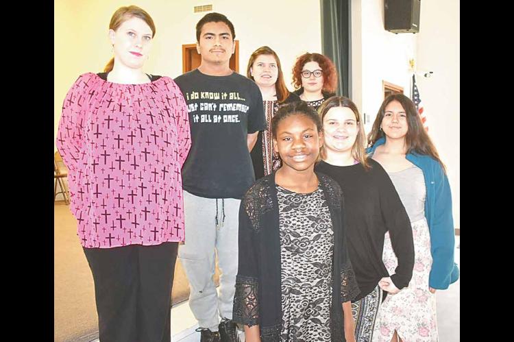 SEVEN GRAHAM-DUSTIN STUDENTS