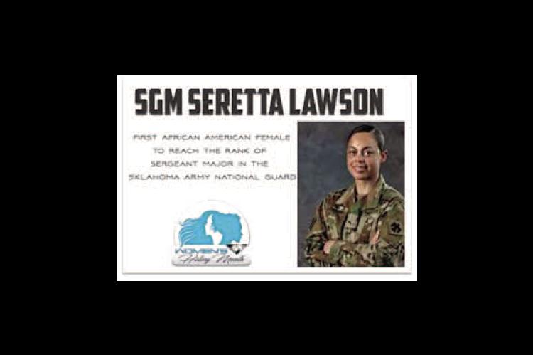 Army Sgt. Maj. Seretta Lawson