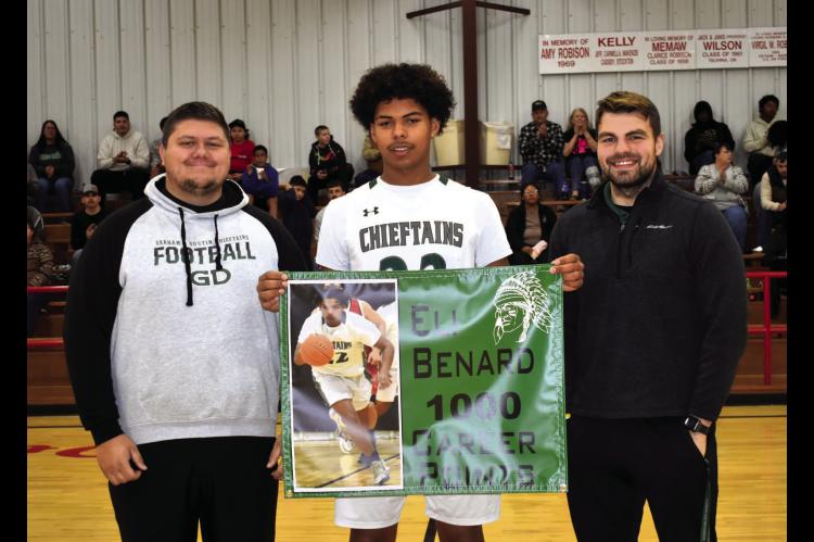 Eli Benard Joins 1000 Point Club