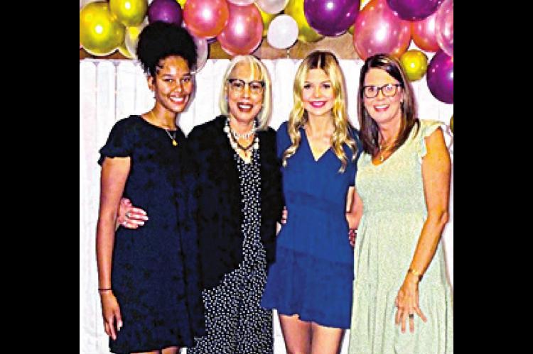 Shirley Nero speaks to Sapulpa High School senior girls