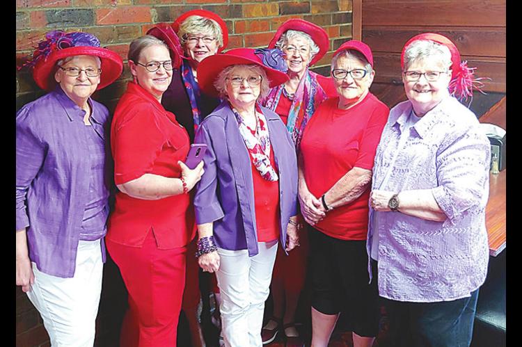 Red Hatters Jazz up their first meeting