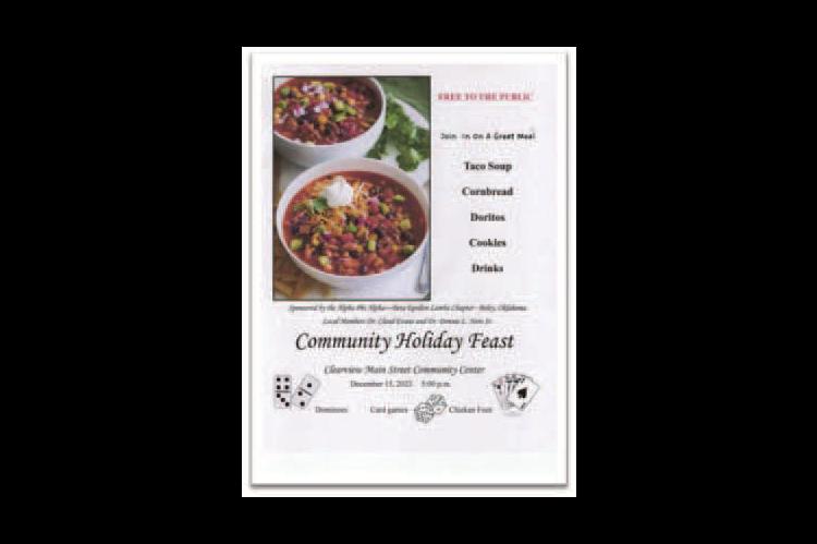 Community Holiday Feast