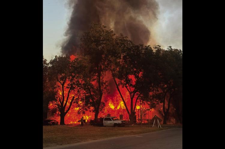 Wetumka Fire Department Assists Weleetka in Dual Structure Fire