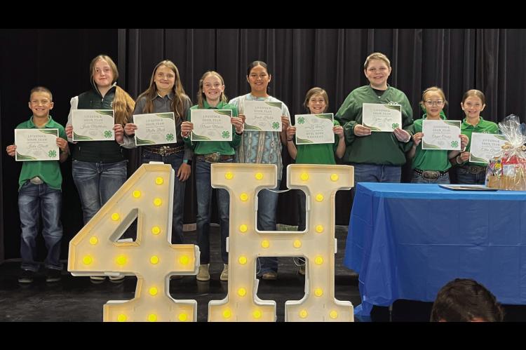 Wetumka FFA Livestock Show Team Celebrates Successful Year