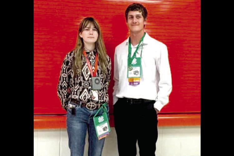 Congratulations to Kaynan Ring and Kensley Logan for an outstanding week at the 2026 Oklahoma 4-H Roundup and for representing Hughes County with excellence.