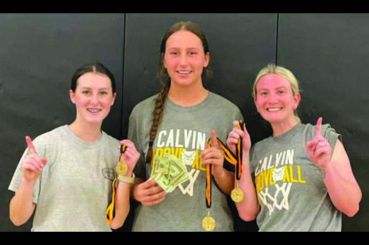 CALVIN SCHOOLS HOSTED AN ALUMNI BASKETBALL GAME RECENTLY.