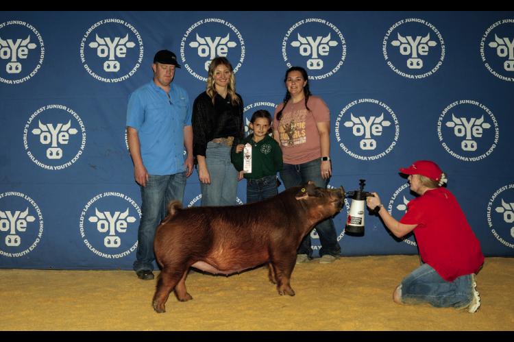 LEXI WOOD WINS 4TH IN CLASS 3 WITH HER DUROC GILT AT OYE 2024
