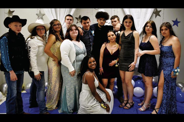 Graham-Dustin Students Attend Prom