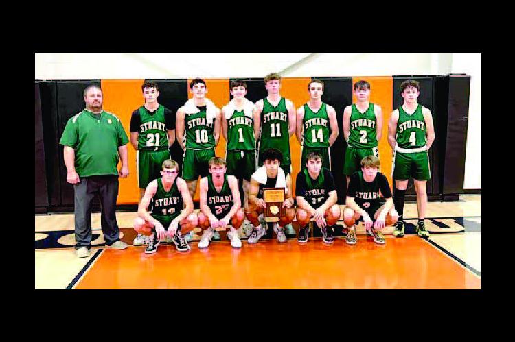 STUART HORNETS TAKE HOME CHAMPTIONSHIP AT THE DAVENPORT TOURNAMENT.