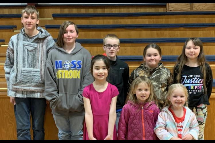 Moss Elementary Awards Given