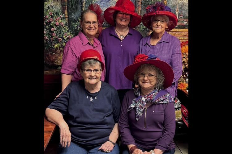 HUGHES COUNTY RED HATS MEET IN SEPTEMBERy