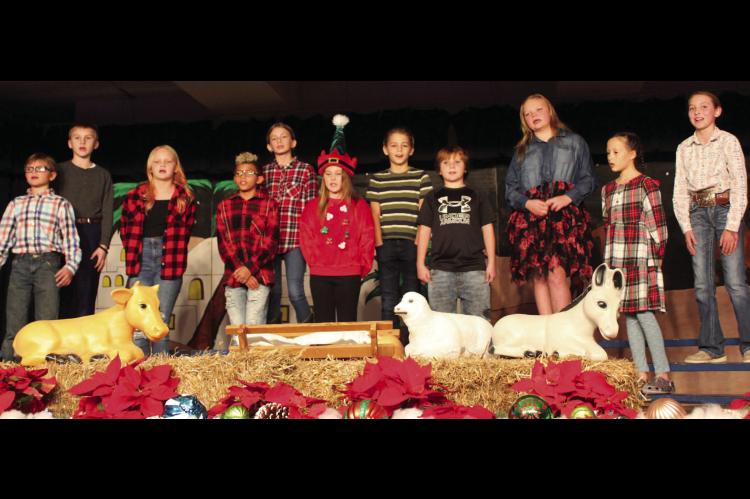Calvin 5th Grade Christmas Program