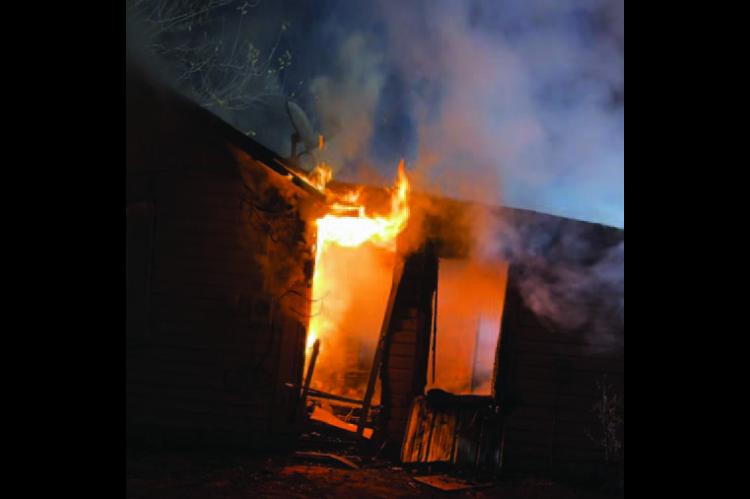 THE WETUMKA FIRE DEPARTMENT RESPONDED