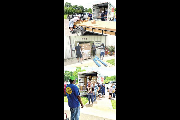 Food Distribution for Black Towns in Oklahoma Centered in Clearview